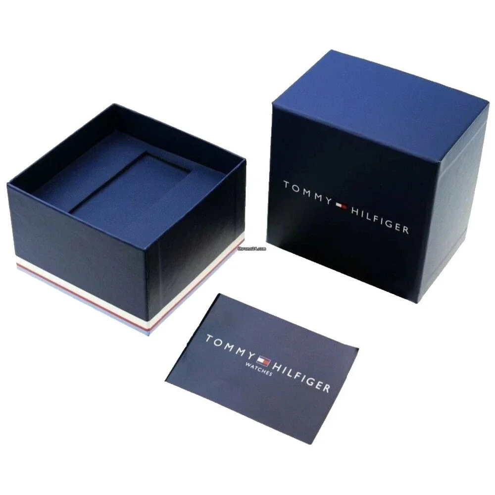 TOMMY HILFIGER 1782498 SILVER DIAL MULTICOLOR SILICONE STRAP 40MM WOMENS WATCH
